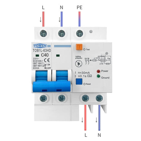 1231 IGA 25A/2P + SOBRETENSIONES SPD + ID