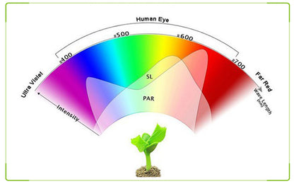 PLAFÓN 1212 LED COB MIXTO 50W CULTIVO ESTANCO