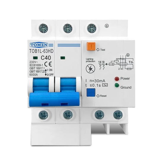 IGA 1196 40A/2P CON SOBRETENSIONES SPD COMPACTO Y ID