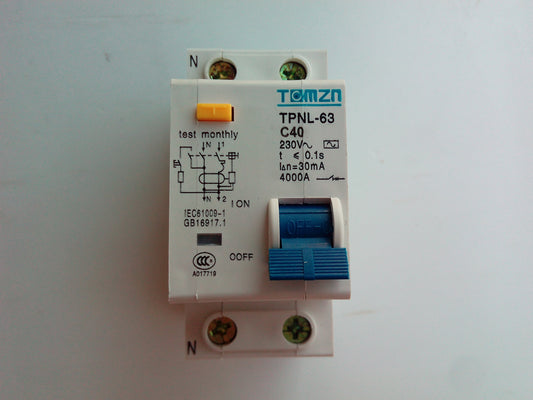 DIFERENCIAL 0632 40A/30MA/0,03A/2P