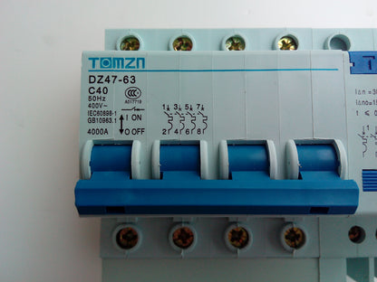 VIGI 0646 C40A/30MA/4P MAGNETOTÉRMICO + DIFERENCIAL