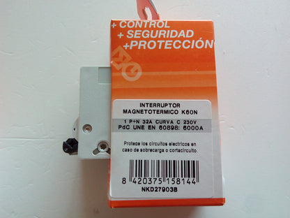 IGA ICP C32A/2P F-N MAGNETOTERMICO 27903 MERLIN GERIN