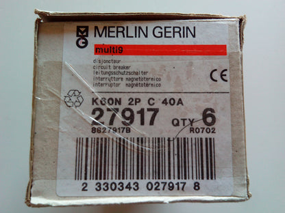 IGA ICP C40A/2P MAGNETOTERMICO 27917 MERLIN GERIN