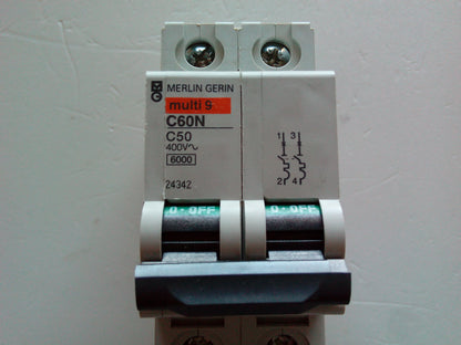 IGA ICP C50A/2P MAGNETOTERMICO 24342 MERLIN GERIN