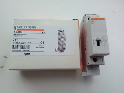 TELERRUPTOR 0733 ITL 16A 230VAC 1P 15488 MERLIN GERIN