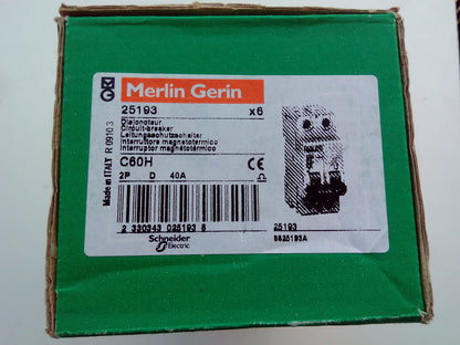 IGA ICP D40A/2P MAGNETOTERMICO 25193 MERLIN GERIN