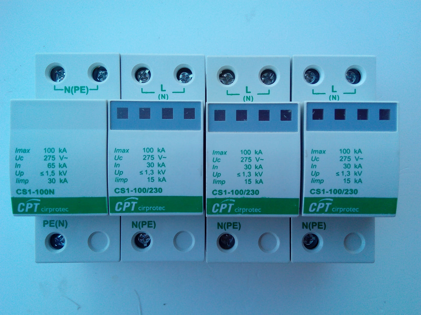 SOBRETENSIONES TRANSITORIAS CIRPROTEC 4P/230/400VAC