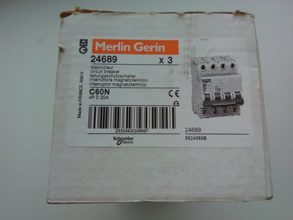 D20A/4P IGA ICP MAGNETOTERMICO 24689 MERLIN GERIN