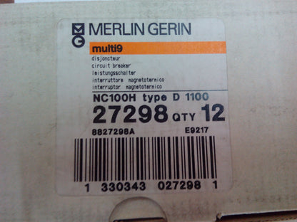 IGA NC 100A/1P MAGNETOTERMICO 27298 MERLIN GERIN