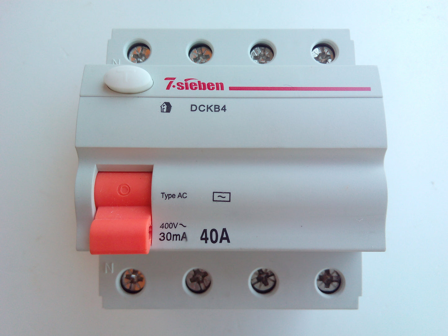 DIFERENCIAL 40A/30MA/0.03A/4P SIEBEN