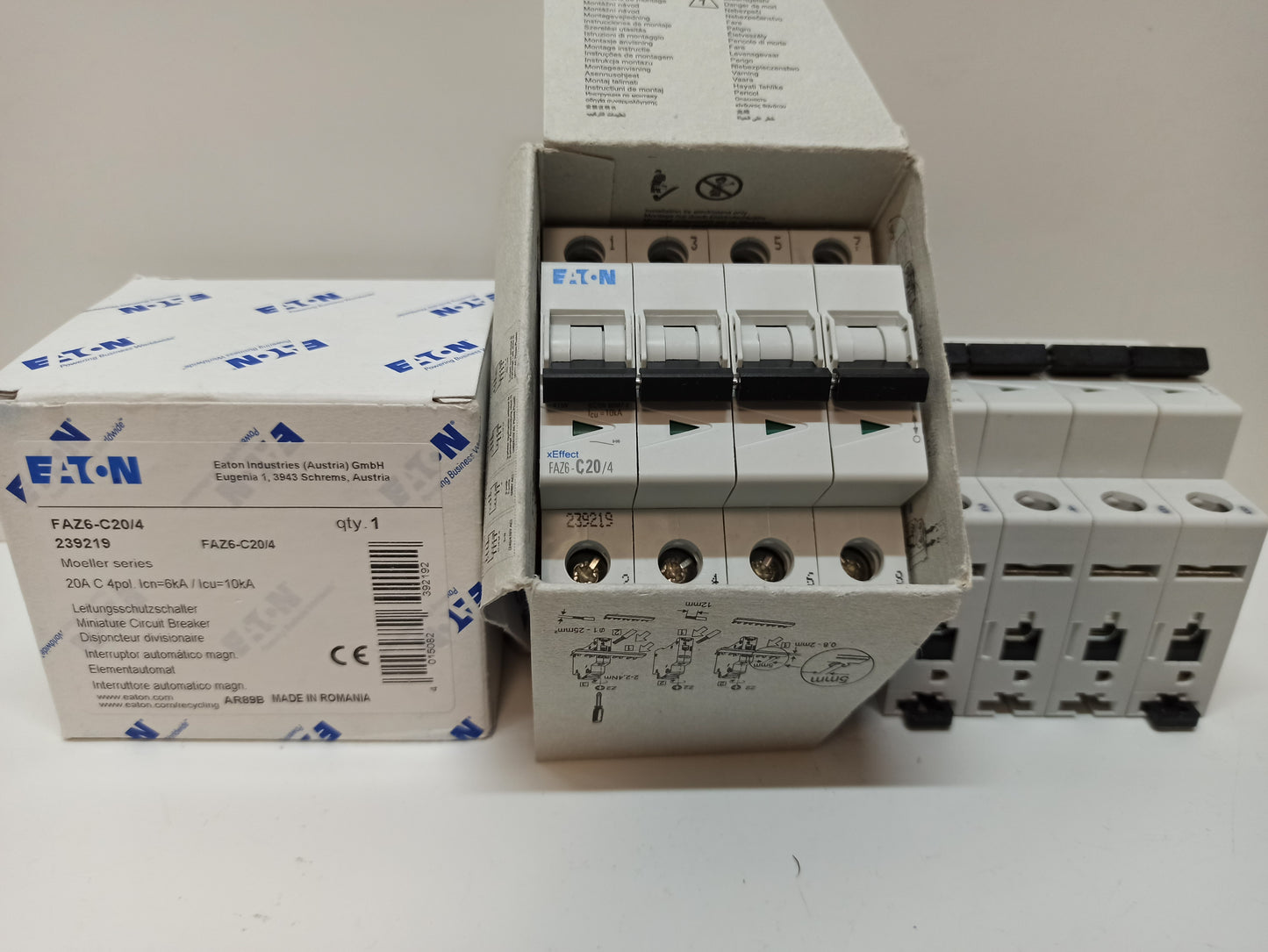 C20A/4P IGA ICP MAGNETOTERMICO EATON