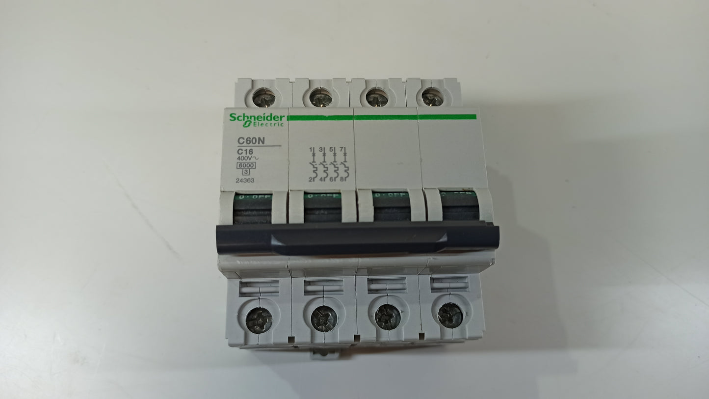 C16A/4P IGA MAGNETOTERMICO 24363 SCHNEIDER