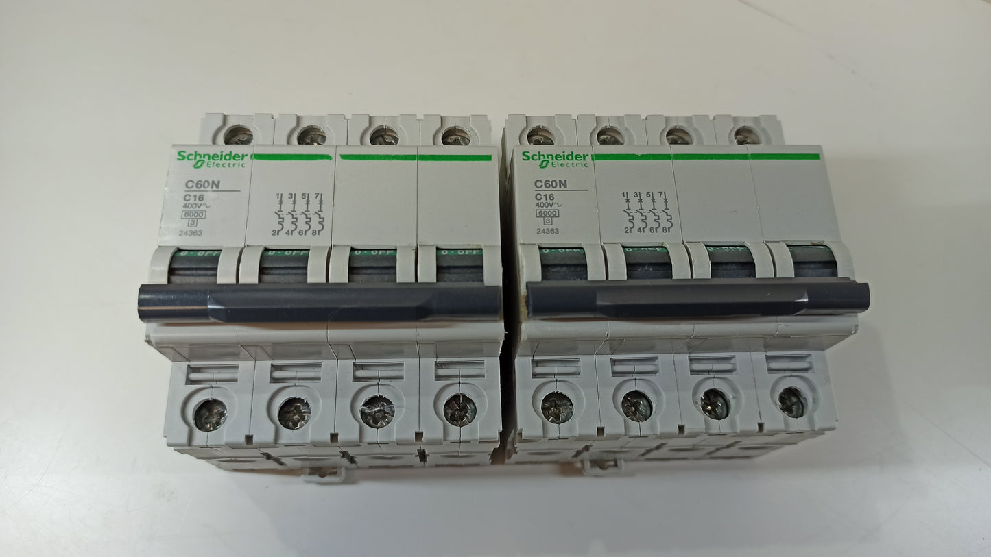 C16A/4P IGA MAGNETOTERMICO 24363 SCHNEIDER