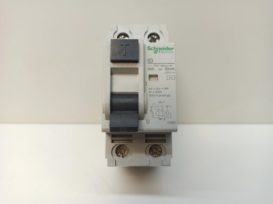 DIFERENCIAL 40A/30MA/0,03A/2P 15261 SCHNEIDER