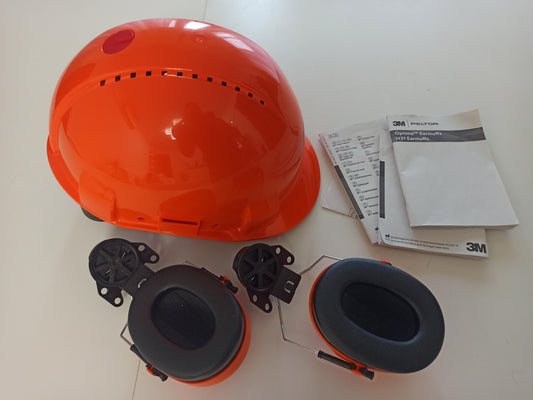 1209 CASCO 3M PROTECCION + AURICULARES HOMOLOGADO