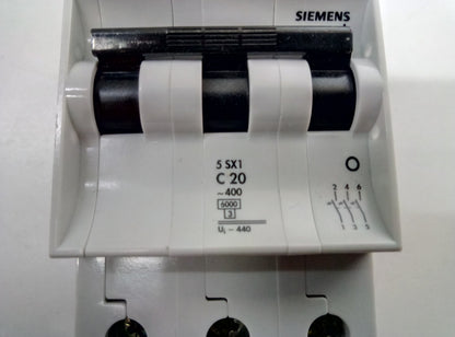 MAGNETOTERMICO C20A/3P SIEMENS NUEVO