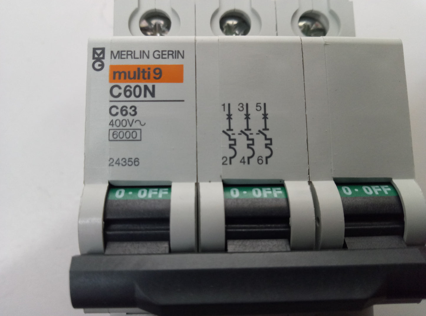 MAGNETOTERMICO C63A/3P 24356 MERLIN GERIN