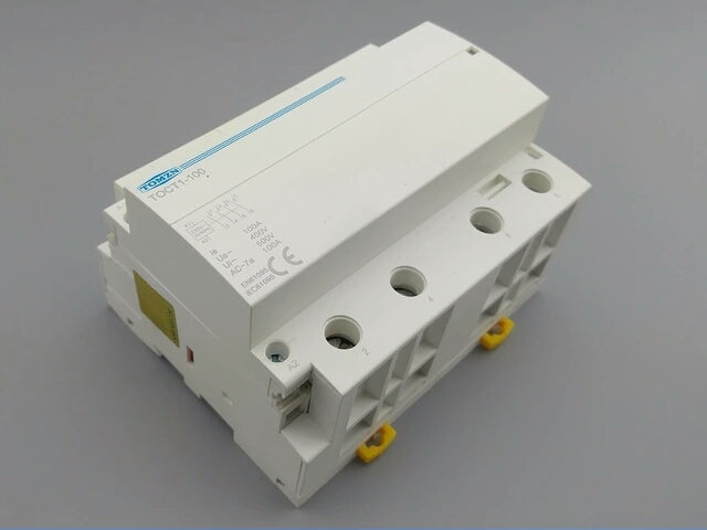 CT 0901 CONTACTOR 100A/4P NO/ABIERTOS TRIFASICO MODULO ANCHO